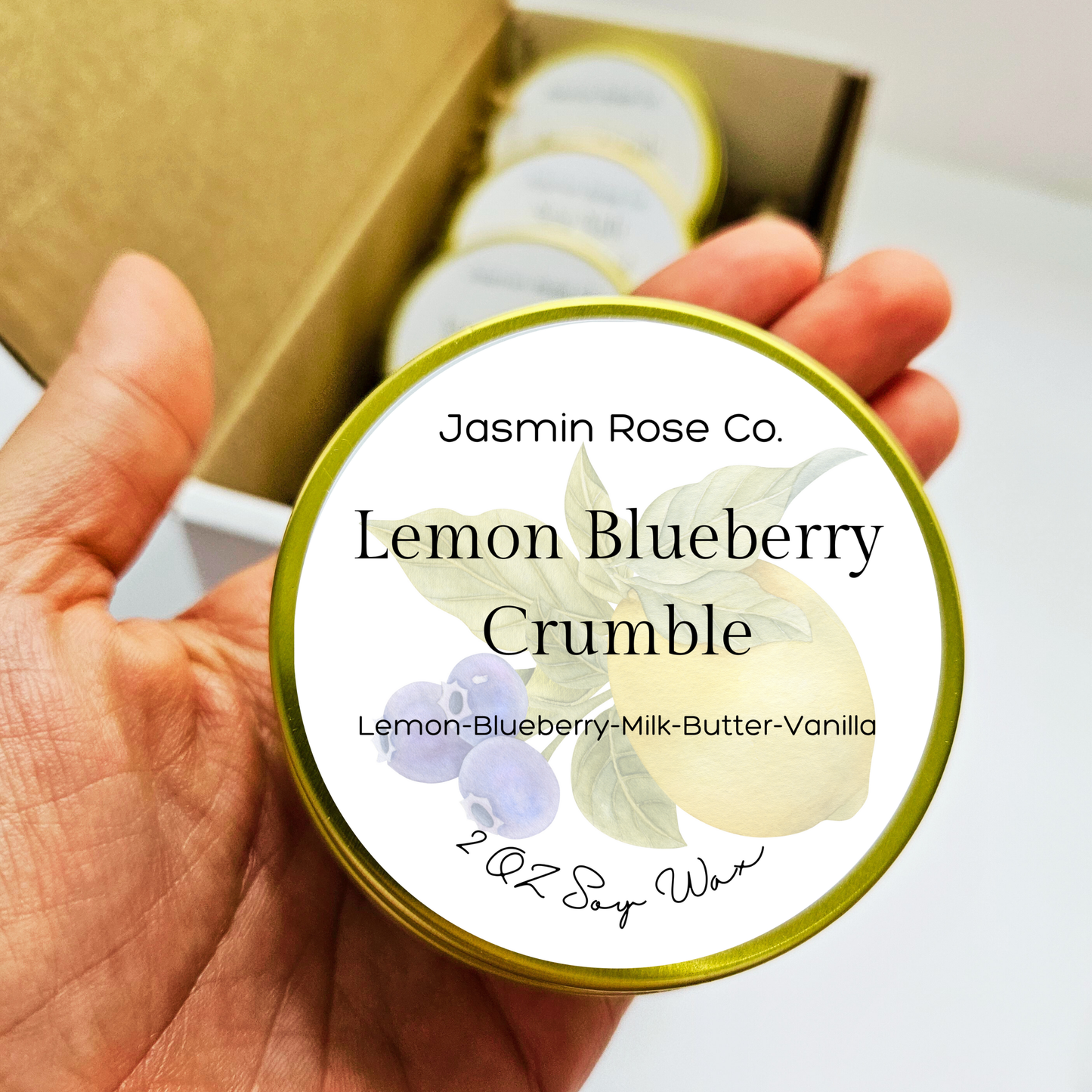 LEMON BLUEBERRY CRUMBLE