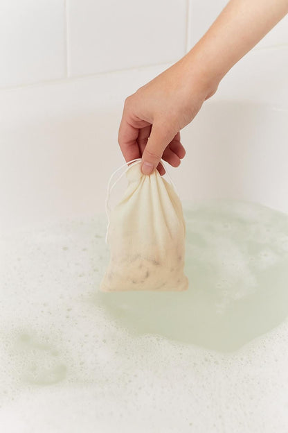 COTTON BATH BAG FOR SOAKS