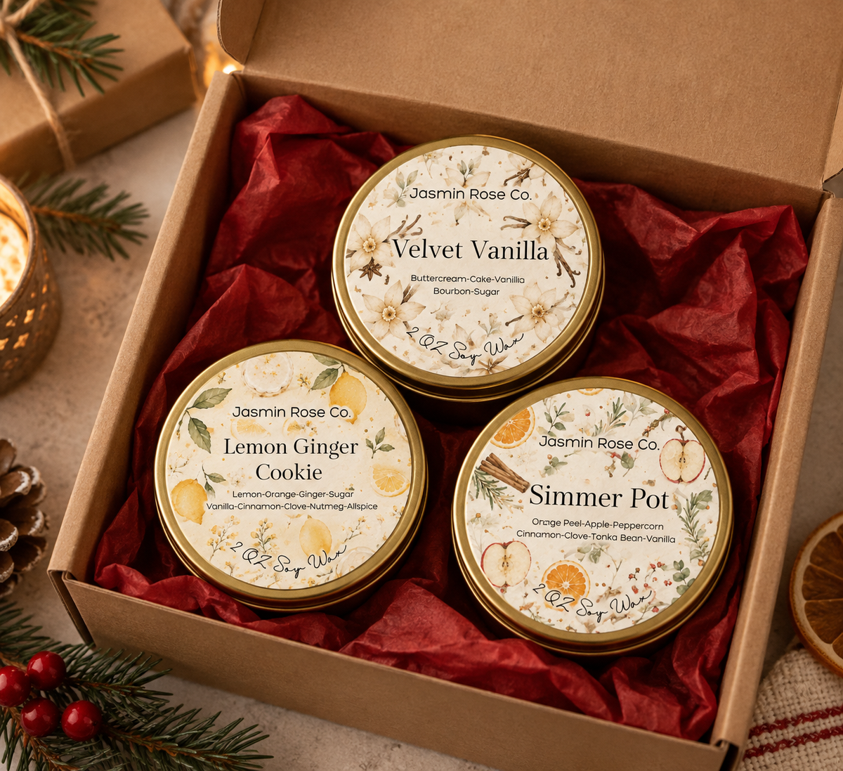 WINTER CANDLE COLLECTION | 2 oz