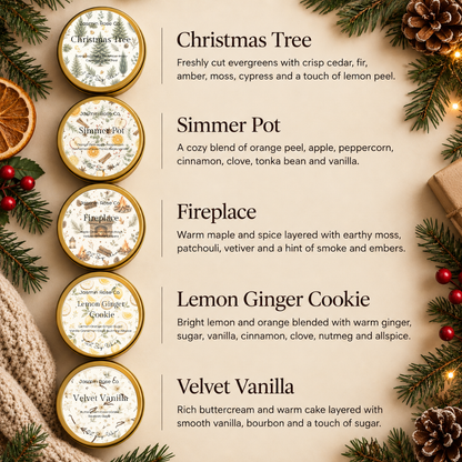 WINTER CANDLE COLLECTION | 2 oz