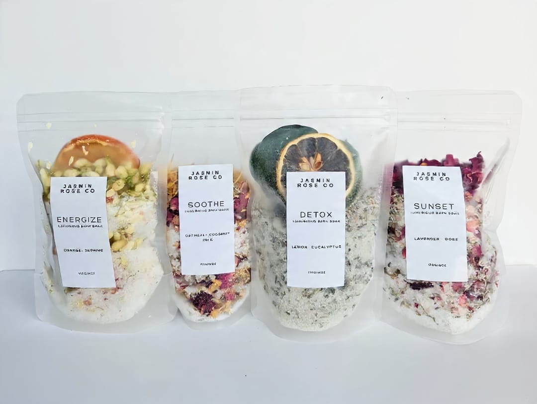 LUXURY BATH SOAK SET- MEDIUM-6 OZ.