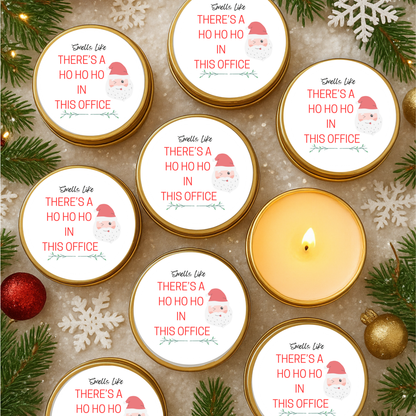 "SMELL'S LIKE THERE'S A HO HO HO IN THIS OFFICE"