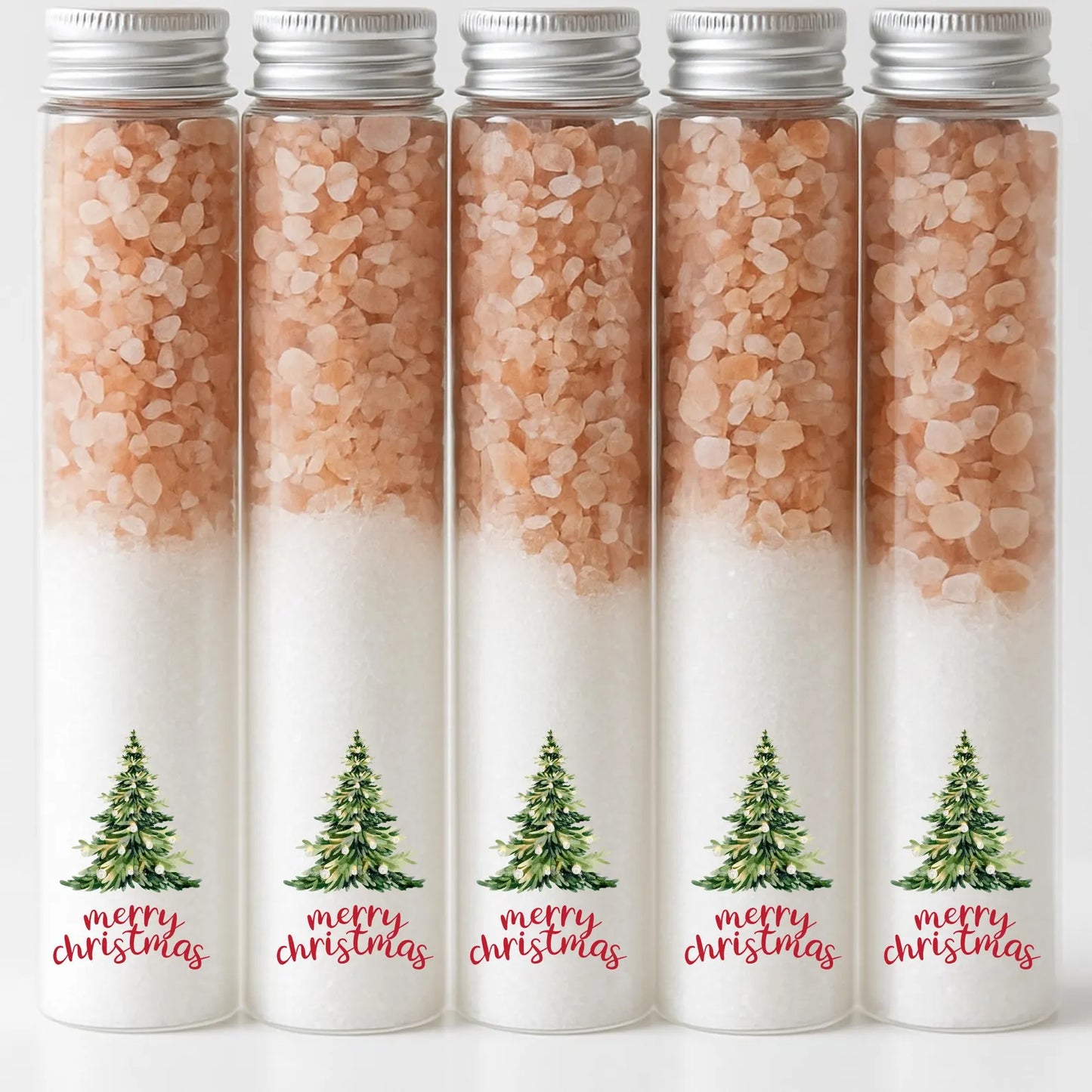 CHRISTMAS TREE THEMED BATH SALTS