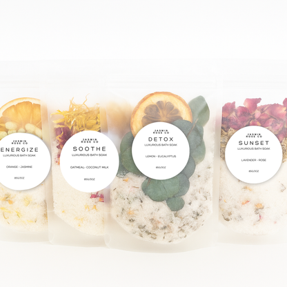 LUXURY BATH SOAK SET- MINI-3 OZ.