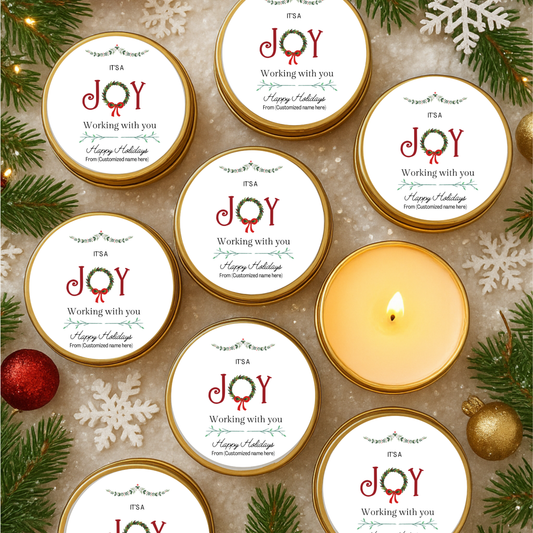 PERSONALIZED "IT'S A JOY WORKING WITH YOU..."