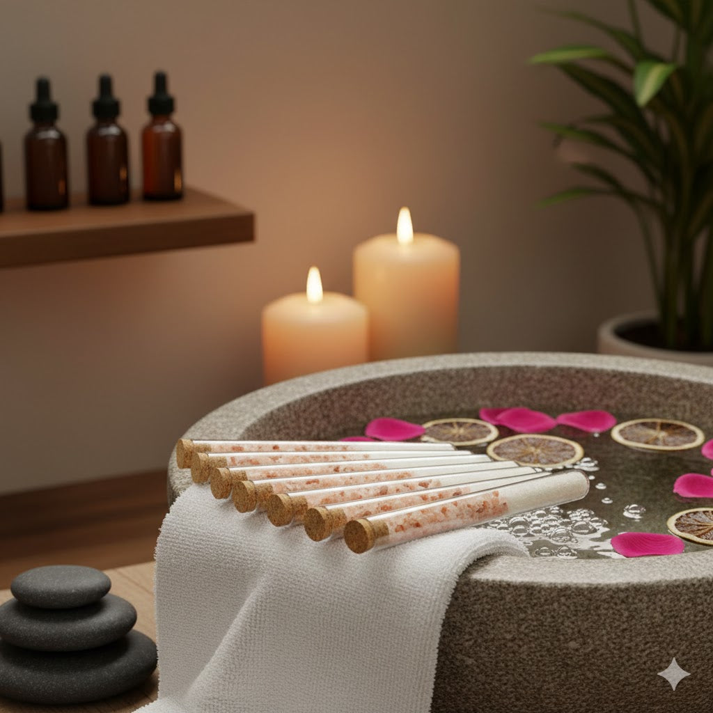 PINK HIMALAYAN BATH SALT TUBES