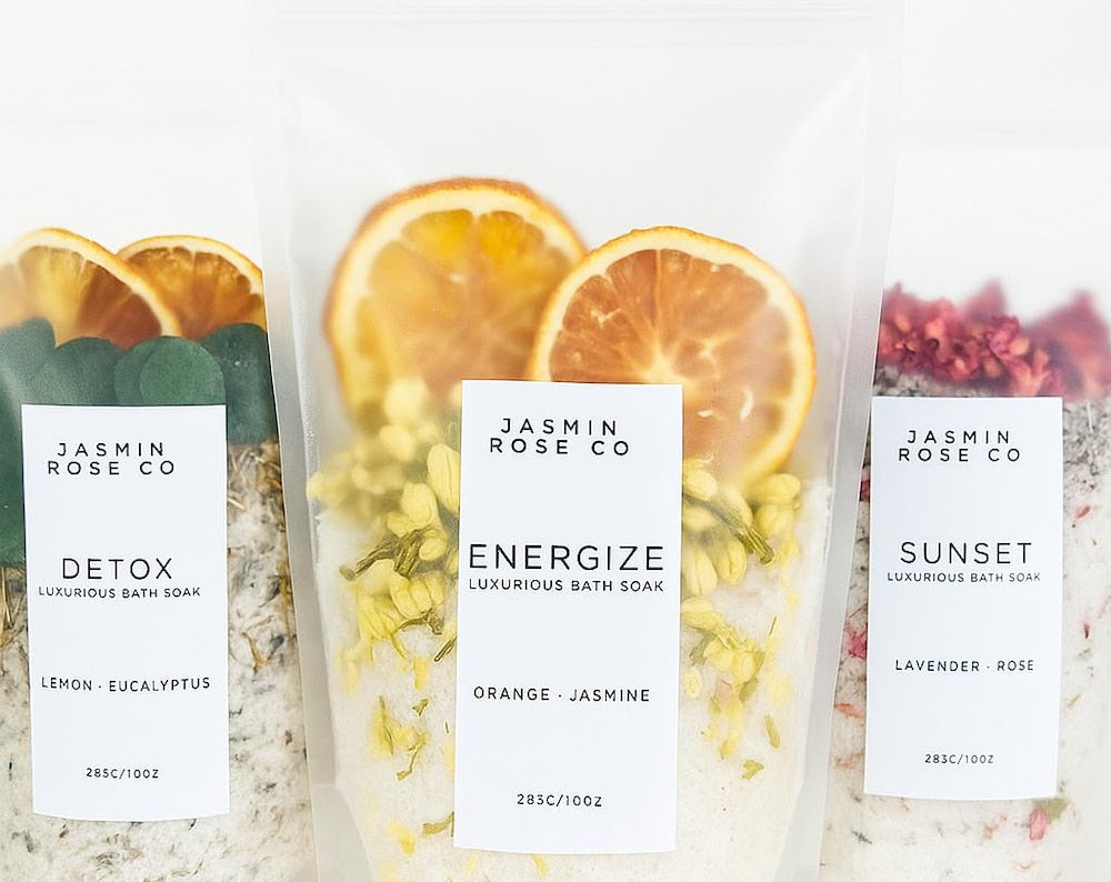 LUXURY BATH SOAK SET- LARGE-10 OZ.