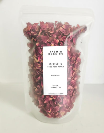 ORGANIC DRIED ROSE PETALS