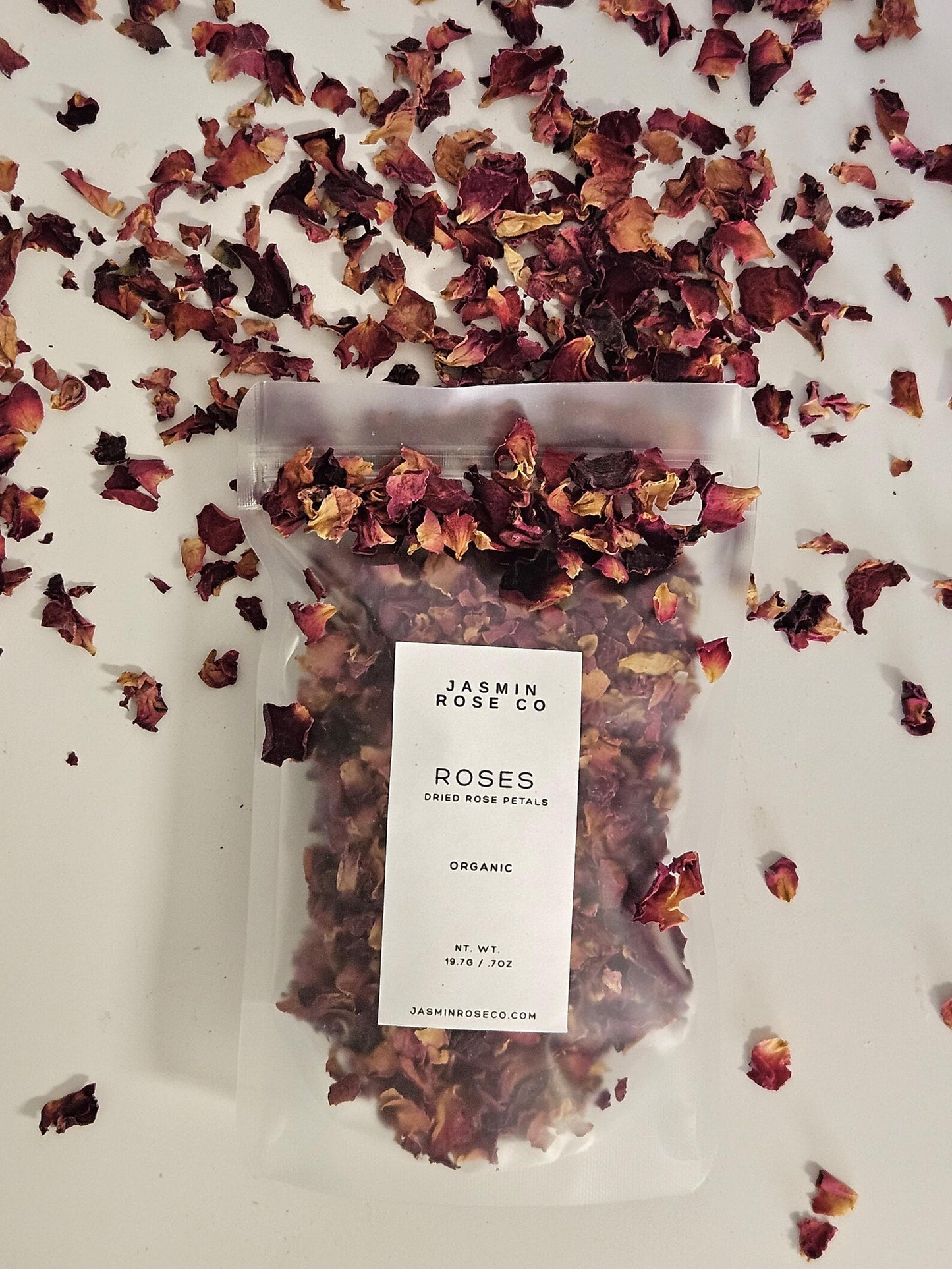 ORGANIC DRIED ROSE PETALS