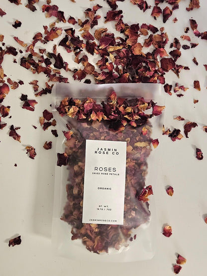 ORGANIC DRIED ROSE PETALS