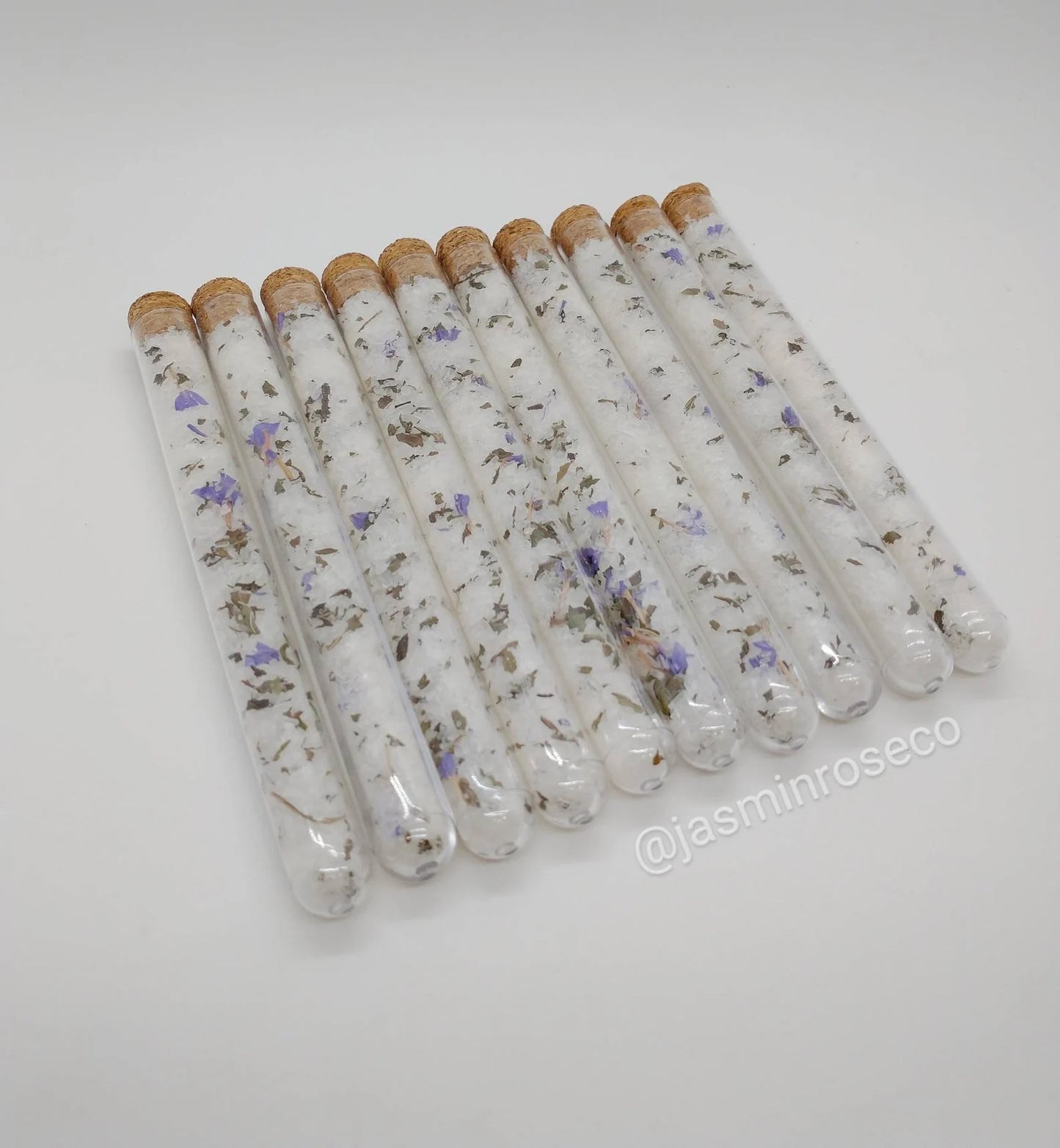 EUCALYPTUS LEMON BATH SALT TUBES