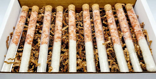 PINK HIMALAYAN BATH SALT TUBES