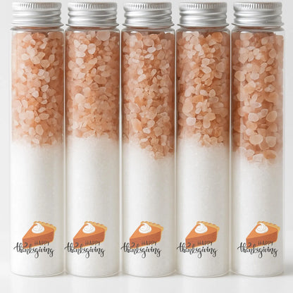 HAPPY THANKSGIVING PUMPKIN PIE THEMED BATH SALTS